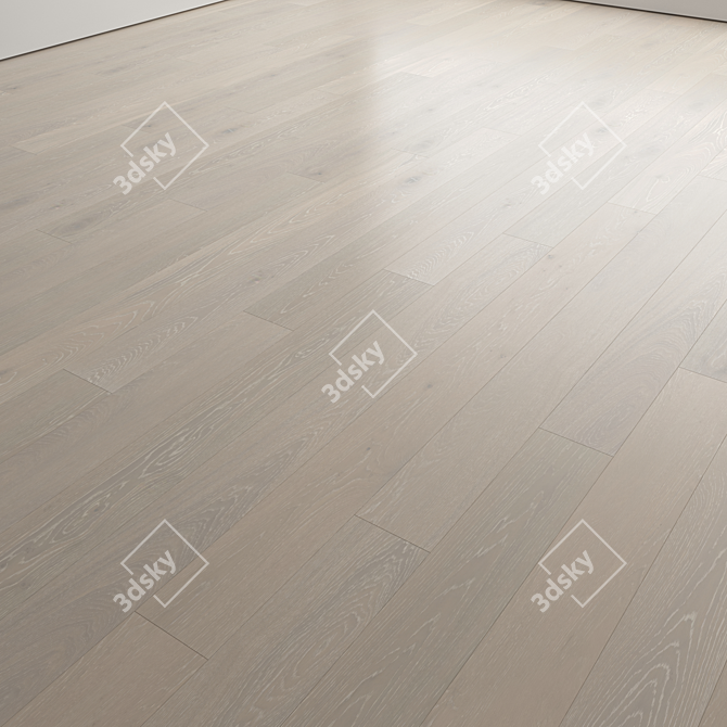 High-Quality Wood Floor Set 3D model image 4