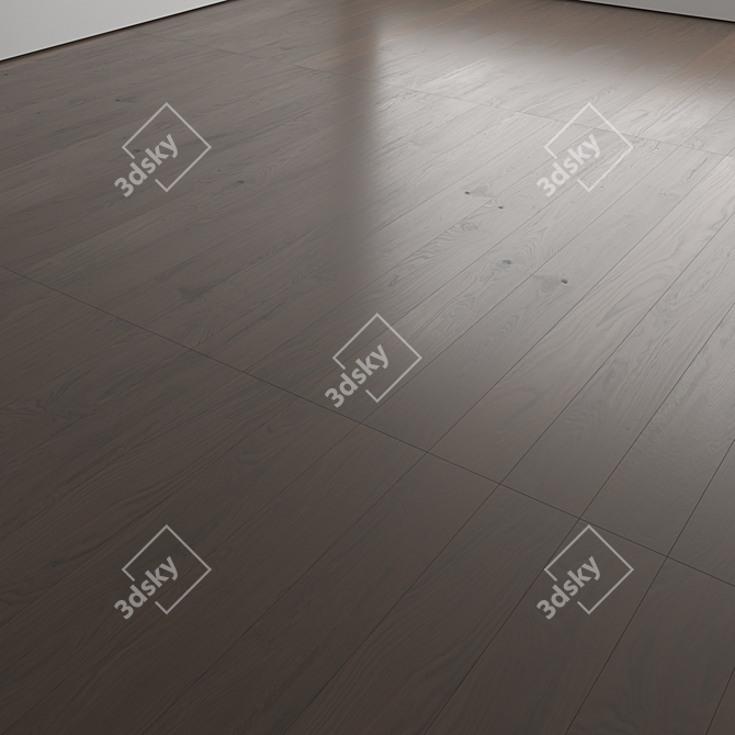 High-Quality 3D Wood Floor Set 3D model image 7