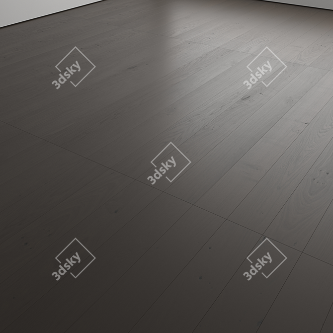 Premium Wood Flooring 3D Model 3D model image 7