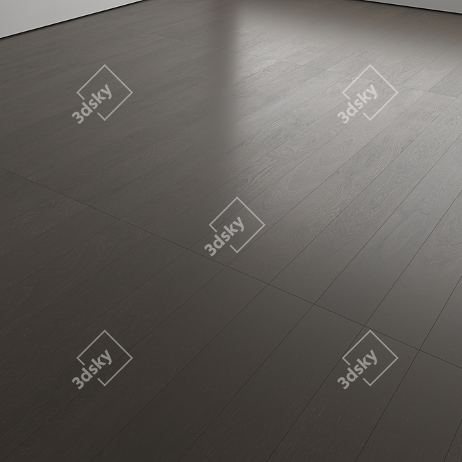 Wooden Floor 3D Model Set 3D model image 7