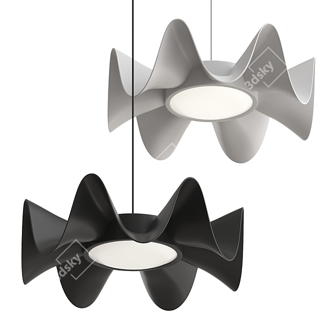 Modern Design Lamp FIETE 3D model image 2