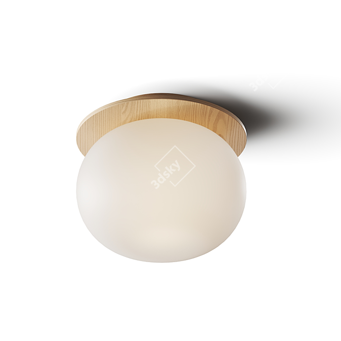 Milan Knock Ceiling Lamp, Designer Jordi Jané 3D model image 5