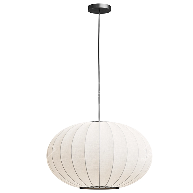  Handcrafted Knit Wit Pendant Lamp 3D model image 2