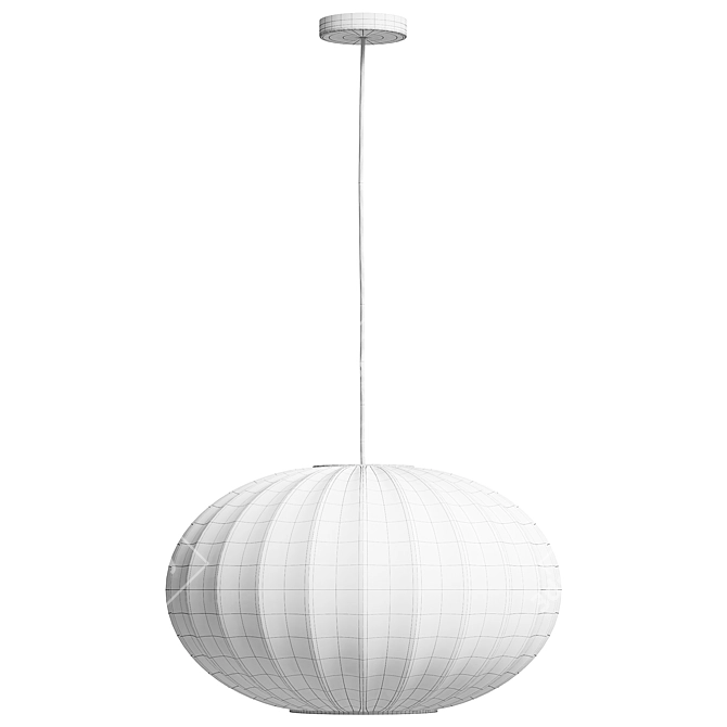  Handcrafted Knit Wit Pendant Lamp 3D model image 5