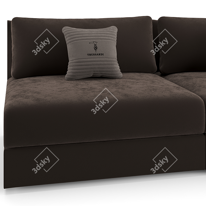 Luxury Trussardi Maryl Sofa 3D model image 7