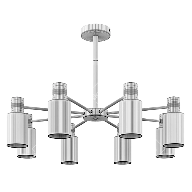 Modern Ceiling Light Bundle Lumion 3D model image 6