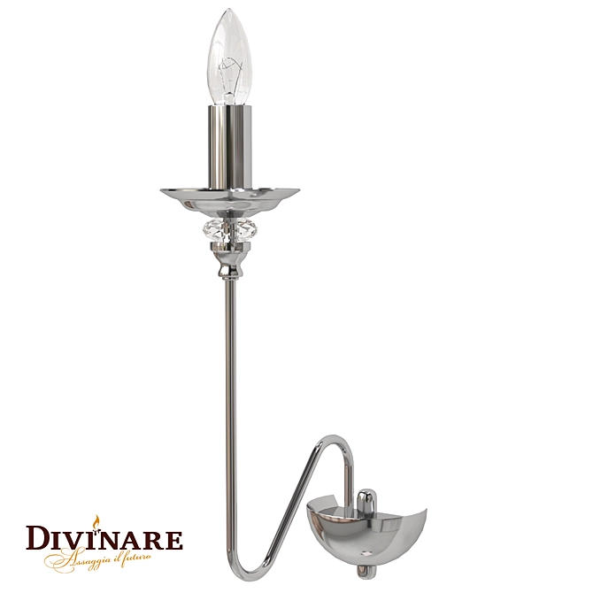 Divinare Atlanta Wall Lamp 3D model image 1