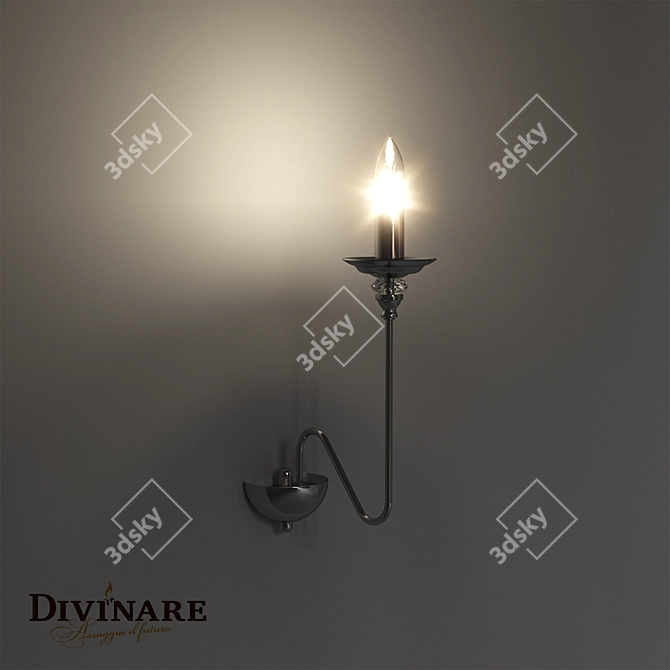 Divinare Atlanta Wall Lamp 3D model image 3