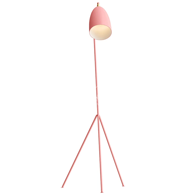 Colorful Contemporary Standing LED Lamp 3D model image 3