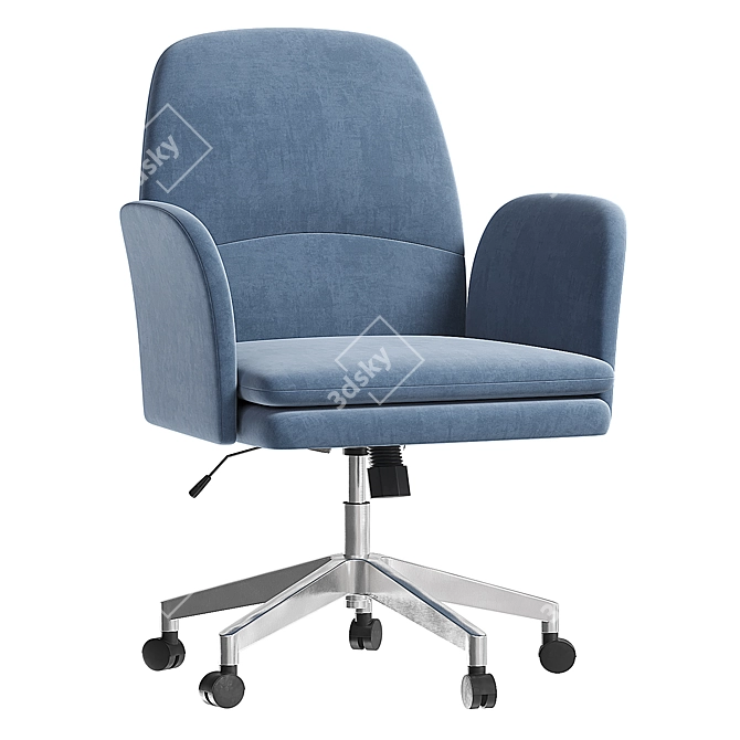 Modern Swivel Office Chair 3D model image 3