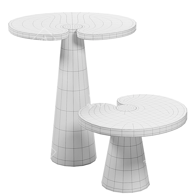 Agape Casa Eros Table Set 3D model image 4