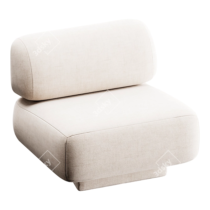 Modern Ergonomic Moroso GOGAN Chair 3D model image 1