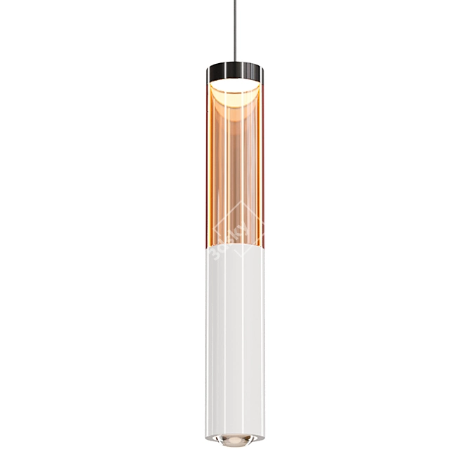 Elegant Ray Pendant Light 3D model image 3