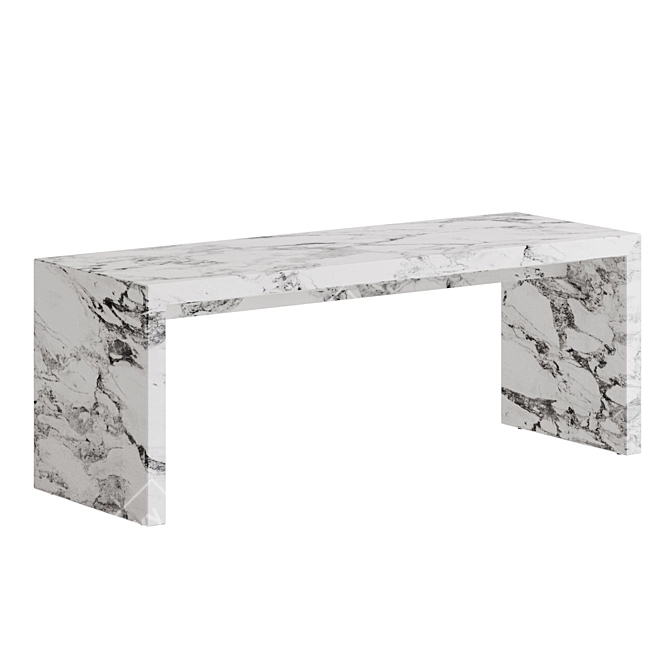 Norm Architect Plinth Coffee Table 3D model image 2