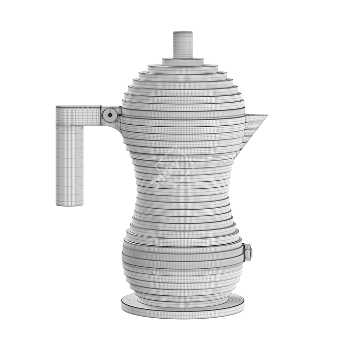 Alessi Pulcina Espresso 3D Model 3D model image 3