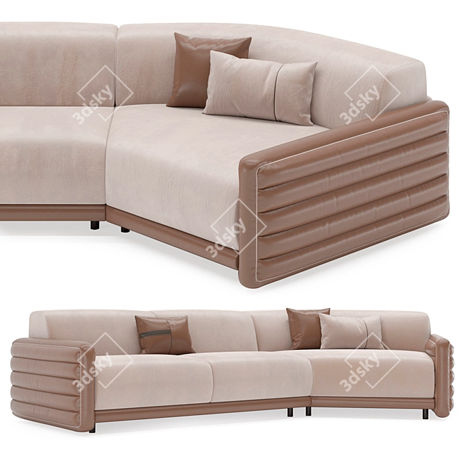 Penelope Fold-Out Sofa Bed 3D model image 15