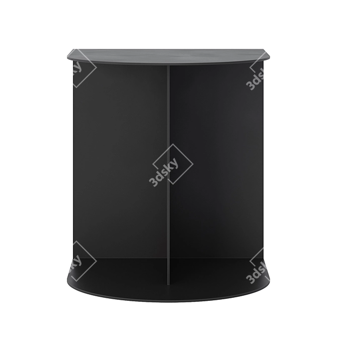 Modern Black Forrest Side Table 3D model image 3