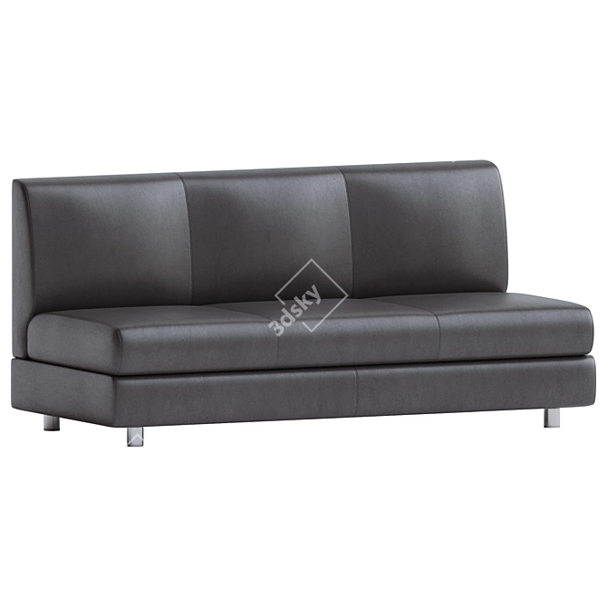 Matrix Series Three-Seater Section Sofa 3D model image 2