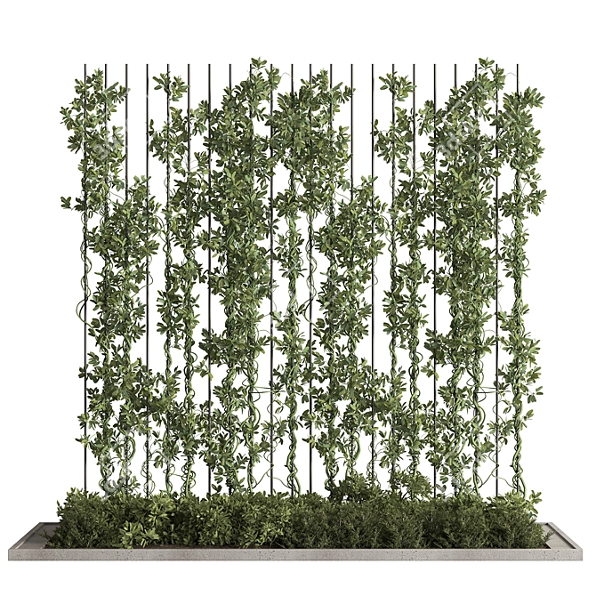 Elevate Your Space with Vertical Garden 3D model image 2