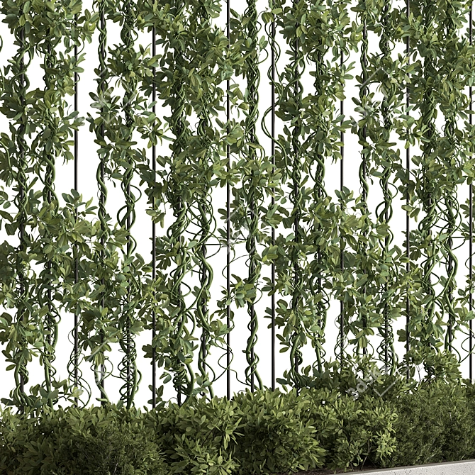 Elevate Your Space with Vertical Garden 3D model image 3