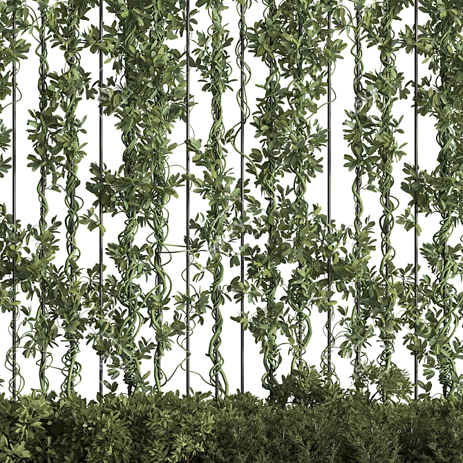 Elevate Your Space with Vertical Garden 3D model image 4