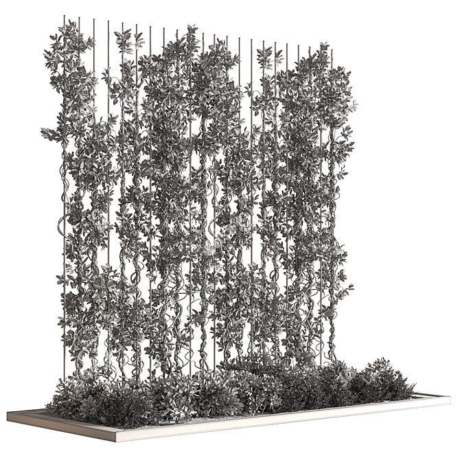 Elevate Your Space with Vertical Garden 3D model image 5