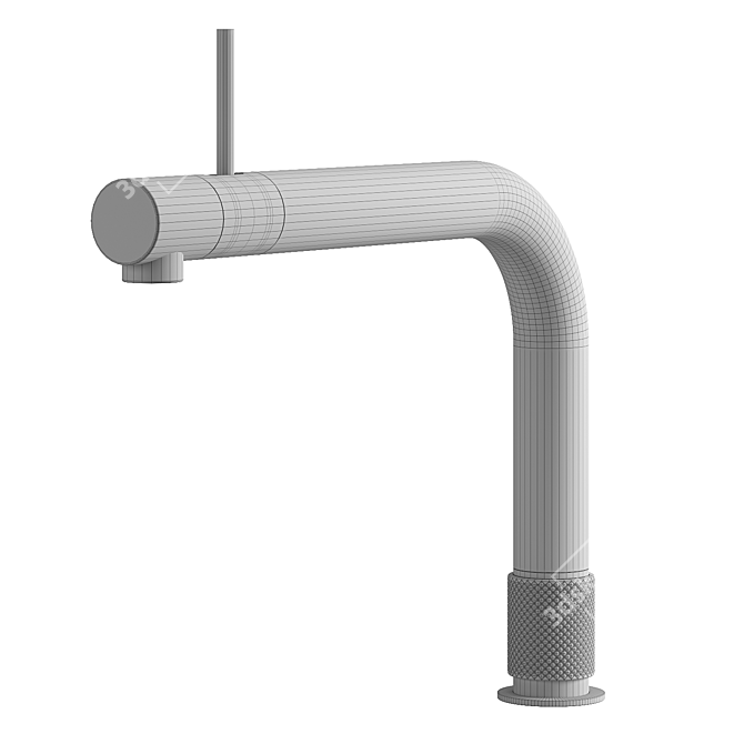 Quooker Front Faucet: Sleek Design 3D model image 2