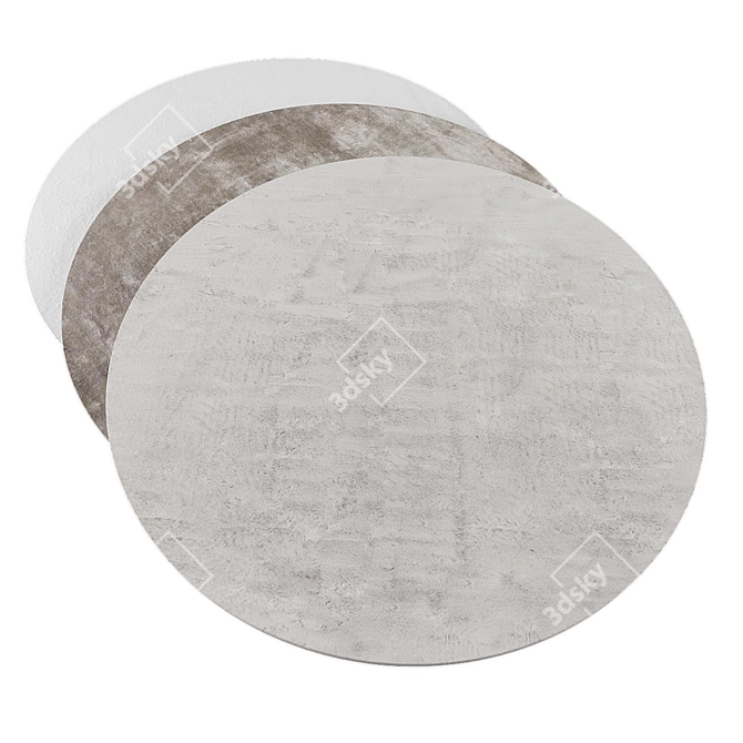  Round Rug Collection 564 3D model image 2