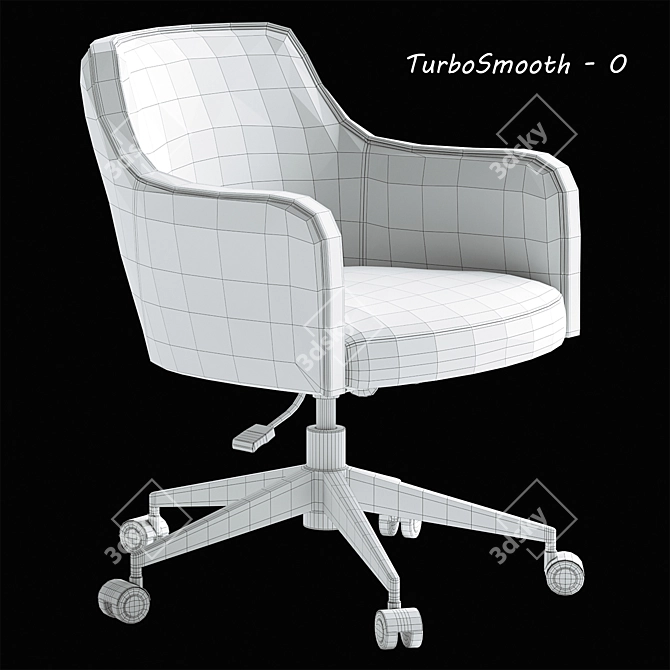 Modern Formosa Office Chair_BC896 3D model image 4