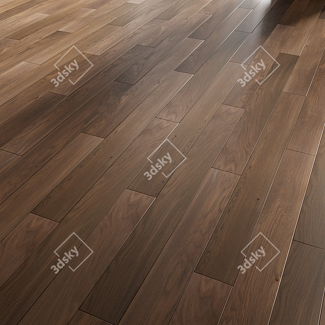 Versatile Parquet Floor Collection 3D model image 5