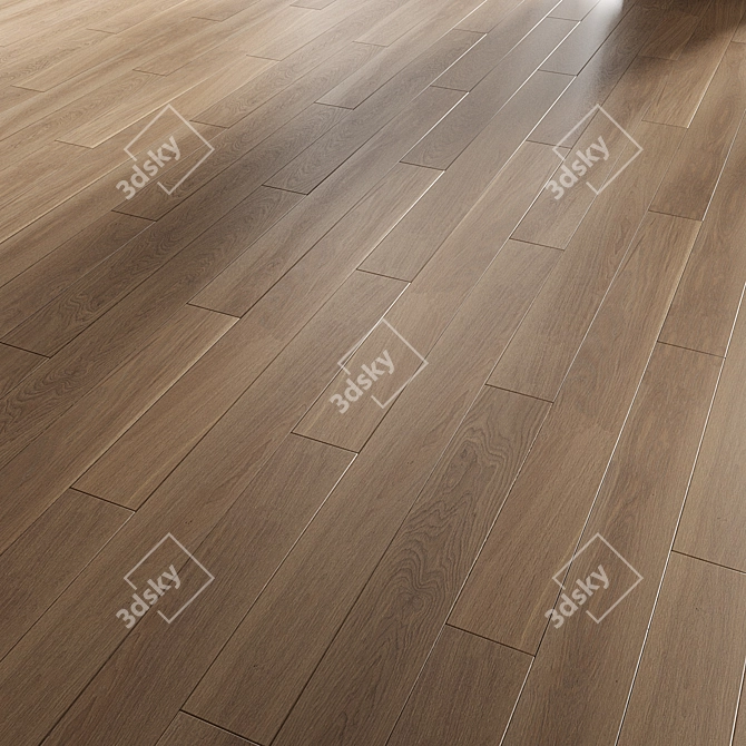 Versatile Parquet Floor Collection 3D model image 10