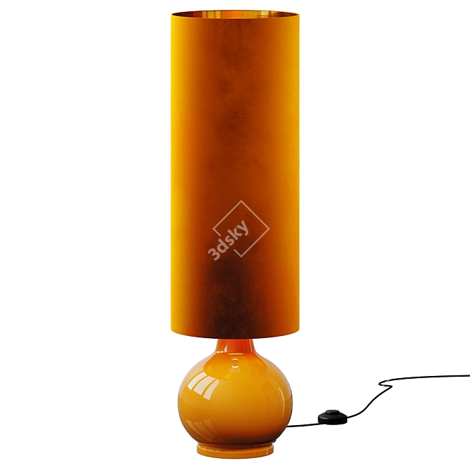 Modern Lucide Esterad Floor Lamp 3D model image 2