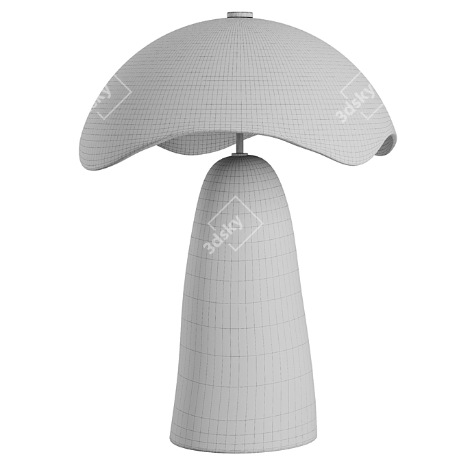 Modern Soloma Table Lamp 3D model image 4