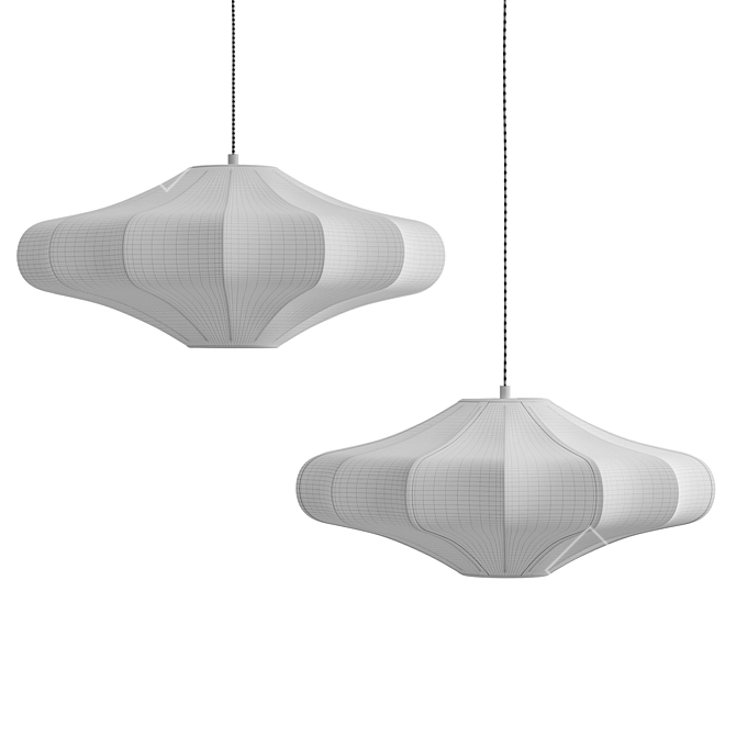 Modern Pendant Lamp Jotex Design 3D model image 4