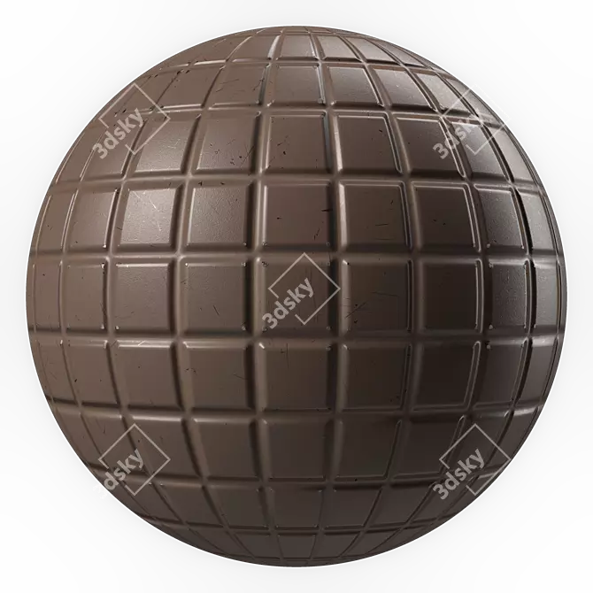 PBR Metal Panels 4K Texture 3D model image 2