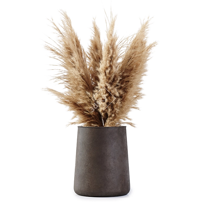 Lush Pampas Plant 3D Model 3D model image 3