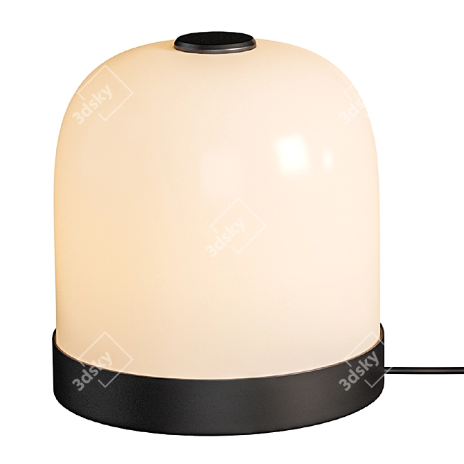 Sleek Design Rolo Table Lamp 3D model image 3