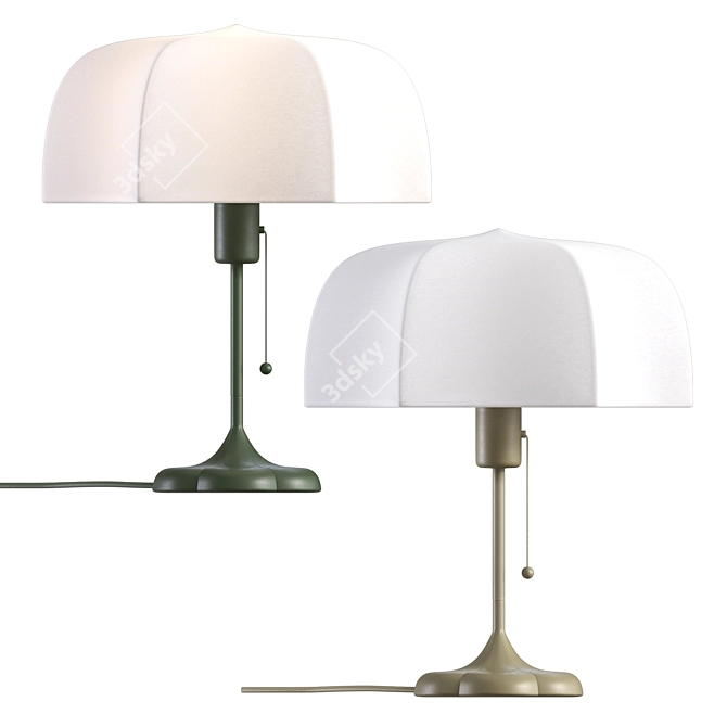 Poem Table Lamp Set 3D model image 6