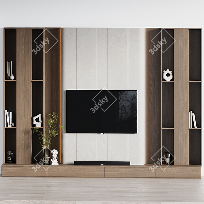 TV Wall Collection: Corona 9 3D model image 3