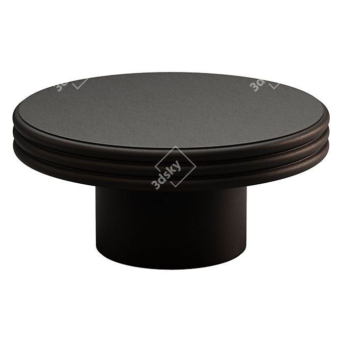 Elegant Scala Round Tables Set 3D model image 4