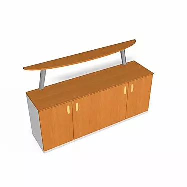 Versatile Storage Solution: Chest of Drawers 3D model image 1 