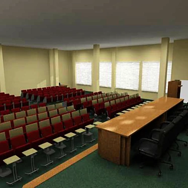 Versatile Event Space: Aktoviy Hall 3D model image 1 