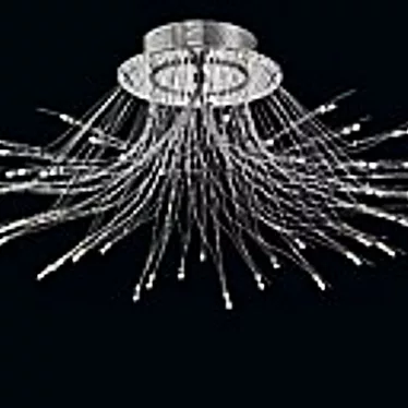 Elegant 3D Chandelier 3D model image 1 