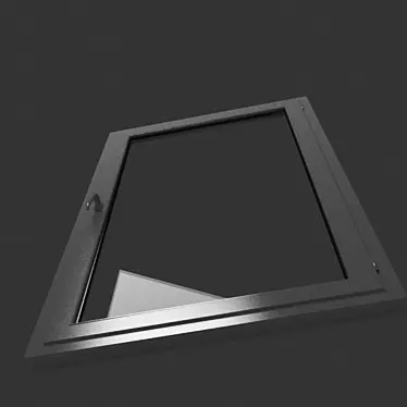 Efficient Vinyl Window 3D model image 1 