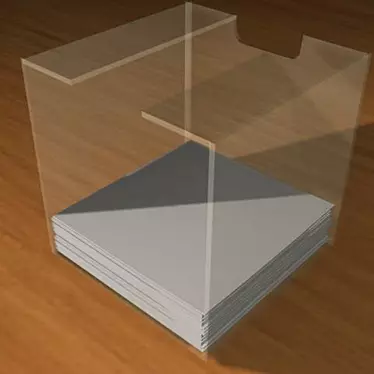 Office Paper Retrieval Tool 3D model image 1 