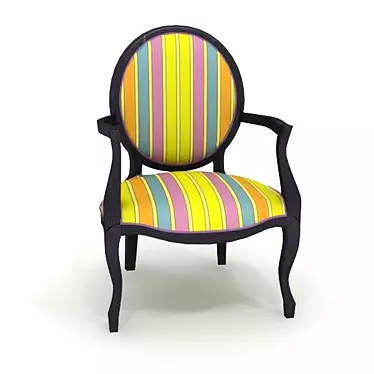 Elegant Classic Chair 3D model image 1 