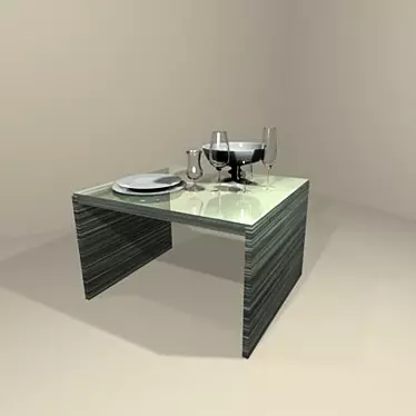 table and kitchenware