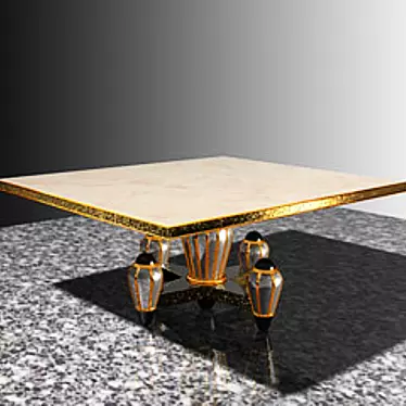 Max9 Matte Standard Table 3D model image 1 