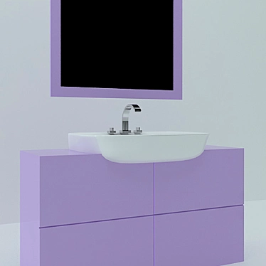 Laver vstr Cabinet and mirror Kit