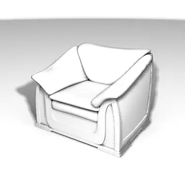Title: Timeless Comfort Classic Chair 3D model image 1 